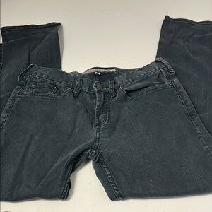 Bullhead Sz 29x20 Skinny Lowrise Black Denim Jeans